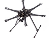 S550 Hexacopter Kit with PCB Plate and Carbon Fiber Landing Gear