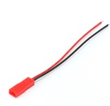 22AWG silicone JST Plug Wire Cable 100mm 2Pin Female