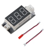 Mini 1S Battery Voltage Indicator DC 2-5.5V Voltage Display Monitor Displayer for Lithium Lipo Batte
