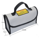 Li-Po Battery Fireproof Safety Guard Safe Bag 220*100*75MM