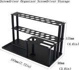 RC Tool Rack Metal Stand with 18 holes