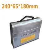 LiPo Battery Safety Bag Safe Guard Charge Sack 240 * 180 * 65 mm
