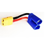 Adapter Wire XT60 female to EC5 Male 14AWG 50mm
