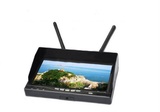 5.8G 40CH LCD 7 Inch Monitor Displayer w/ Built-in Receiver w/ Dual Antenna Sun hood Battery