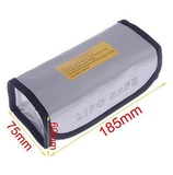 LiPo Safe Battery Charging Box Guard Bag 185x75x60mm
