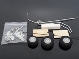 KT DIY Fixed Wing Model Aircraft Landing Gear Wheel Steering Actuator Accessories 