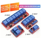 1 2 4 8 Channel 5V 12V 24V Relay Module Board Shield with Optocoupler for Arduino
