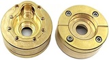2PCS Heavy Metal Brass Internal Wheel Knuckle Weight Fit for TRX-4 (C Style)
